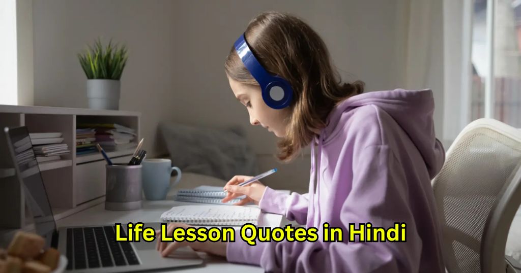 70+ Life Lesson Quotes in Hindi​– Quotes Will