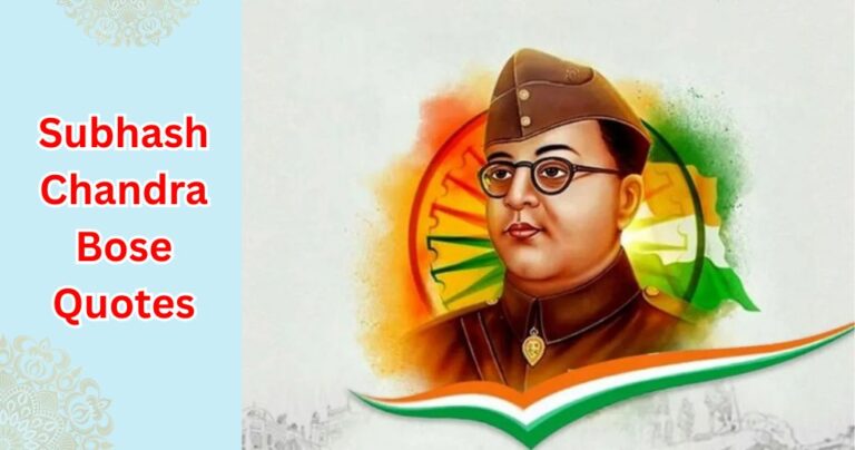 90+ Subhash Chandra Bose Quotes – Quotes Will