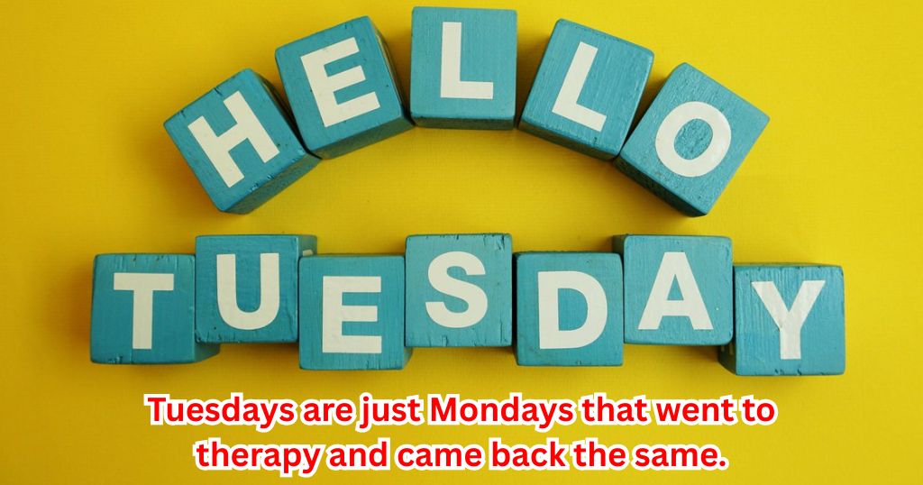 Cute Lines Funny Tuesday Quotes